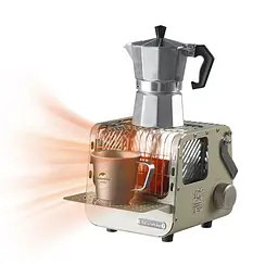 Міні обігрівач касетний Naturehike CNK2300CW018, сірий - мініатюра 5