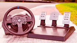 Ігрове кермо з педалями Thrustmaster для PC/PS5/PS4/PS3 T300 RS GT Edition Official Sony licensed for Gran Turismo (4160681) [87493] - мініатюра 6