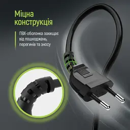 Кабель живлення C7 2m black ColorWay (CW-CBP085-BK) - мініатюра 8