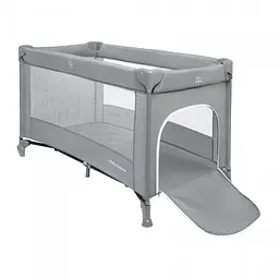 Дитяче складне ліжечко-манеж Moby-System Happy Traveller Basic з розкладним матрацом, сумкою, коліщатками та бічним виходом, 126 x 66 см - мініатюра 4