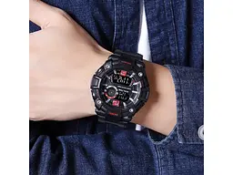Наручные часы мужские 2018RDBK Red-Black Skmei acs0030389 - миниатюра 4