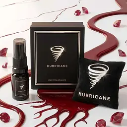 Ароматизатор автомобільний Hurricane Black Standart (В комплекті Спрей 10 мл)