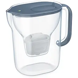 Фільтр-глечик Brita Style Essential XL Mxpro та 3 картриджа сіро-блакитний (1059312)