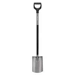 Лопата з заокругленим лезом Fiskars Ergonomic (1066710)