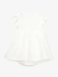 Боді-сукня+повязка для дівчинки Dexters 133011 74 см Молочний shop (4821106761055) - мініатюра 5