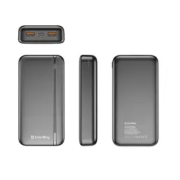 Універсальна мобільна батарея ColorWay Portable Charger 20000mAh Чорний (CW-PB200LPB4BK-PD) - мініатюра 3