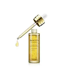 Антивікова сироватка з пептидами та золотом ReAGEN Lift-up Ampoule Dr. Oracle 30 мл - мініатюра 3