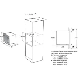 Мікрохвильова піч Gorenje BMI251SG3BG [738325] [99420] - мініатюра 6
