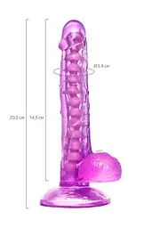 Фаломітатор A-Toys by Toyfa Celiam, 20.5 см (фіолетовий) - мініатюра 11