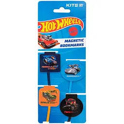 Магнітна закладка-лясе, 4 шт в наборі Hot Wheels HW24-497 Kite - мініатюра 2