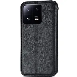 Шкіряний чохол-книжка GETMAN Cubic (PU) для Xiaomi 13 Pro Чорний - мініатюра 2