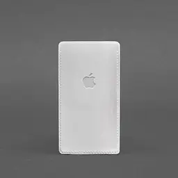 Шкіряний чохол для iPhone 13 Білий BlankNote - мініатюра 3