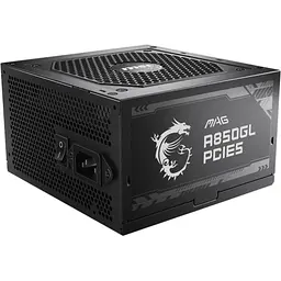 Блок живлення MSI MAG A850GLS PCIE5 850W Black [149307] - мініатюра 3