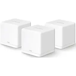 Маршрутизатор Mercusys HALO H30 3PK AC1300 2xGE LAN/WAN MESH