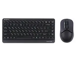 Комплект бездротовий A4tech Fstyler FG1112, чорний, клавіатура+миша