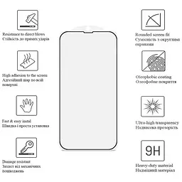 Скло захисне Drobak Matte Ceramics Apple iPhone 16e (595983) - мініатюра 2