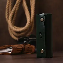 Шкіряна ключниця SHVIGEL 14,5х6х2 см acs0025823 - мініатюра 6
