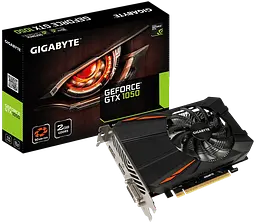 Відеокарта GeForce GTX 1050 2GB Gigabyte (GV-N1050D5-2GD) Б/В