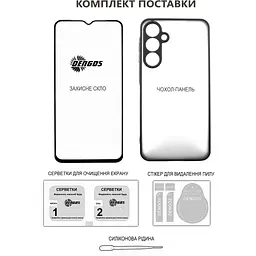 Чохол до мобільного телефона Dengos Samsung Galaxy S25 FE TPU+glass Transparent (DG-KM-172) - мініатюра 4