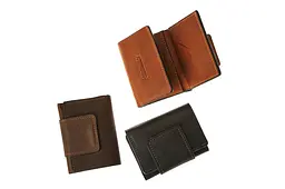 Чоловічий шкіряний гаманець Grande Pelle acs0029274 - мініатюра 4