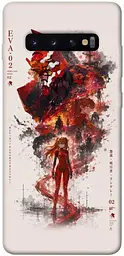 TPU чехол Demsky Red eclipse для Samsung Galaxy S10+