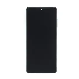Дисплей для смартфона (телефону) Xiaomi Poco X3 Pro (2021) black (з рамкою)(Service Original) - мініатюра 2