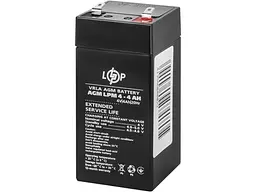 Акумулятор для ДБЖ/інвертора Logicpower LPM 4-4 AH (4135) - мініатюра 2