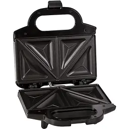Сендвічмейкер Tefal Ultracompact 700 Вт 1 пластина-сендвіч корпус нержавіюча сталь/пластик чорний (SM155212) - мініатюра 8
