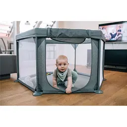 Манеж для дитини FreeON Hexagon Grey (44459) - мініатюра 3