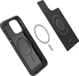 Оригінальний протиударний чохол Iphone 15 Pro Max Spigen Core Armor MagSafe (MagFit) Black ACS06442 - мініатюра 4