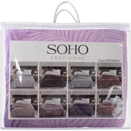 Покривало Soho Velvet 200х220 см Powder (A120074) - мініатюра 3