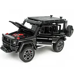 Колекційна металева модель автомобіля АвтоЕксперт Mercedes-Benz Brabus G550 екстремальний позашляховик з інерцією, світлом та звуком 1:24 - мініатюра 9