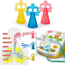 Інгалятор Little Doctor LD-212C компресорний (NLD-212C) - мініатюра 2