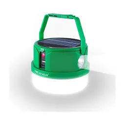 Ліхтар NEWVEW NV-E972 50W Solar Panel 2400mAh Green (NWVW-NV-E972-GN) - мініатюра 2