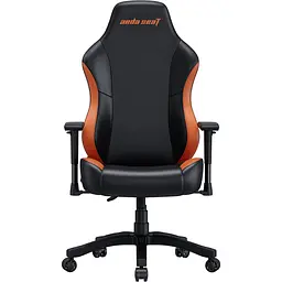 Геймерське крісло Anda Seat Luna Color L Black/Orange [AD18-48-BO-PV] [121737] - мініатюра 2