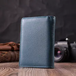 Цікавий гаманець для жінок із натуральної шкіри ST Leather 22504 бірюзовий - мініатюра 10