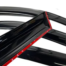 Дефлектори вікон вітровики для Renault Megane III 2008-2014 Універсал Гнучкі (Acrylic) - мініатюра 3