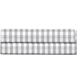 Дитяче простирадло Cosas Gray Check 110х160 см сіро-біле (GrayCheck_110x160)