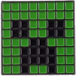 Значок Майнкрафт Кріпер Minecraft Creeper P MNCT 01