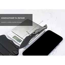 Ніж фіксований тактичний Civivi Vaquita II, (8.1 см) Nitro-V / Micarta чорний - мініатюра 8