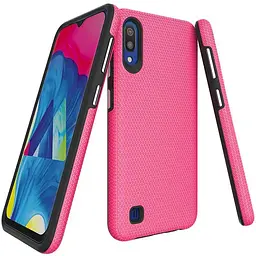 Чохол-накладка Toto Triangle TPU+PC Case Samsung Galaxy A10 Pink - мініатюра 4