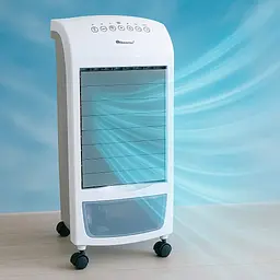 Портативний охолоджувач повітря Domotec Air Cooler MS-1628 60W, міні-кондиціонер підлоговий - мініатюра 2