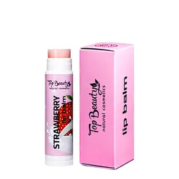 Бальзам для губ Top Beauty Lip balm зі смаком Полуниця