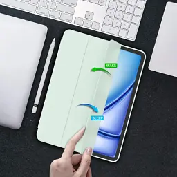 Чохол до планшета BeCover Tri Fold Soft TPU Apple iPad Air 11" M4 2026 Green (715231) - мініатюра 7
