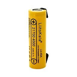 Акумулятор LiitoKala Lii-40A-N 21700 4000mah battery - мініатюра 2