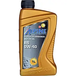 Олива моторна Alpine RS 0W-40, 1 л (23430)