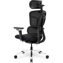 Офісне крісло Mealux S4 Air Fabric Black (HF-S4 F/B) - миниатюра 3