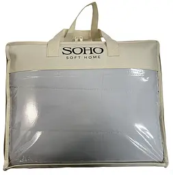 Комплект постільної білизни Soho з легкою ковдрою 200х230 см (03-BT-7173) - мініатюра 2