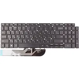 Клавіатура для ноутбука DELL Inspiron 5584, 5590, чорна, підсвічування (KB315697)