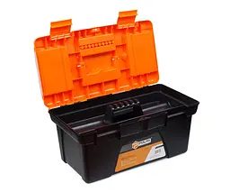 Ящик для інструментів Polax з пластиковим замком 19″ (01-0177)